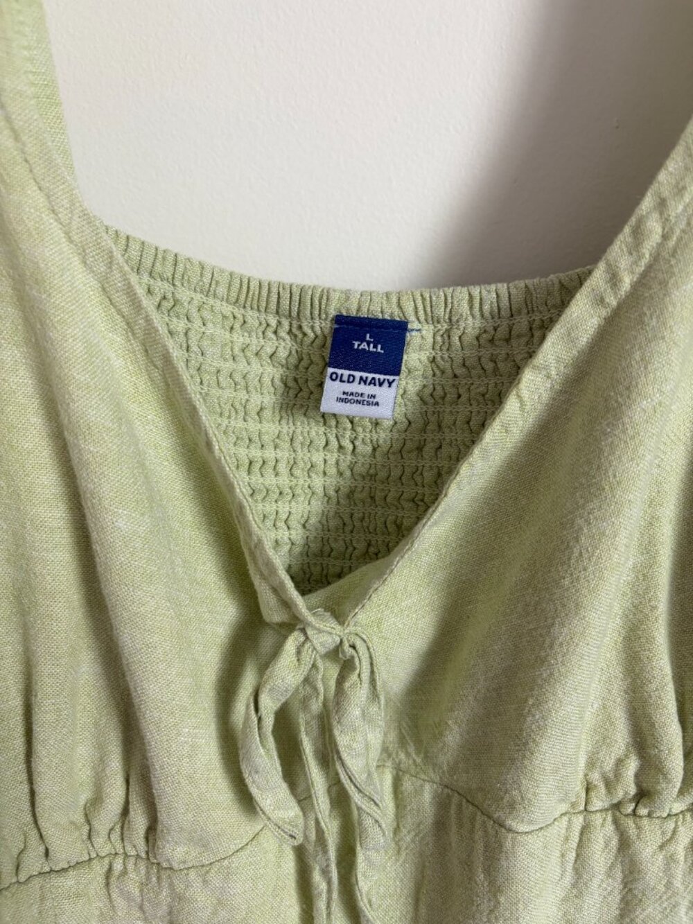 Fit & Flare Linen Mini Dress - Picture 5 of 5